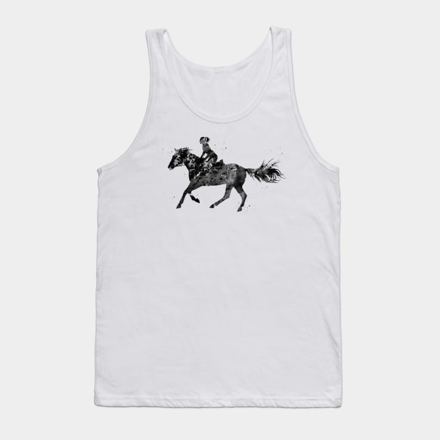 Horse Riding Tank Top by erzebeth